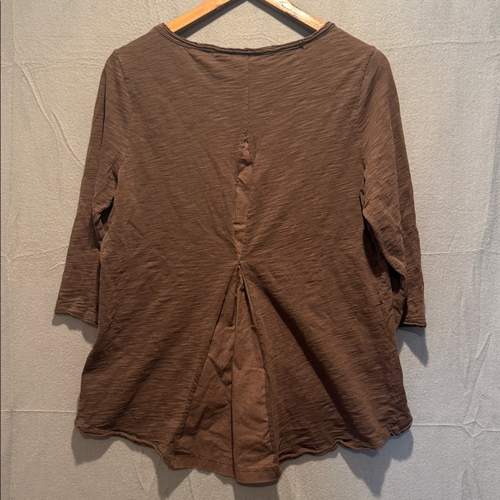 Harley-Davidson Women's Brown Blouse with Logo - Picture 4 of 4